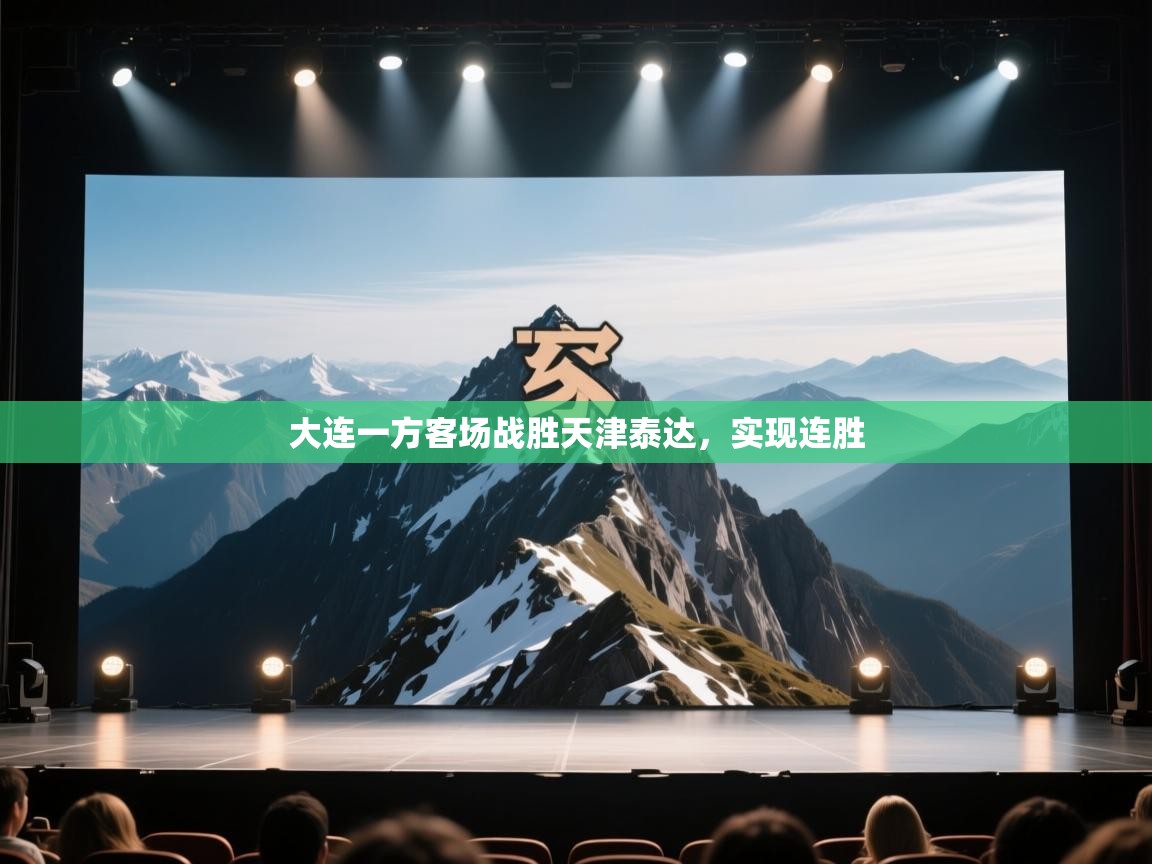 大连一方客场战胜天津泰达,实现连胜 第1张